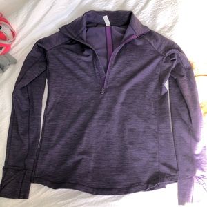 Purple under armour top